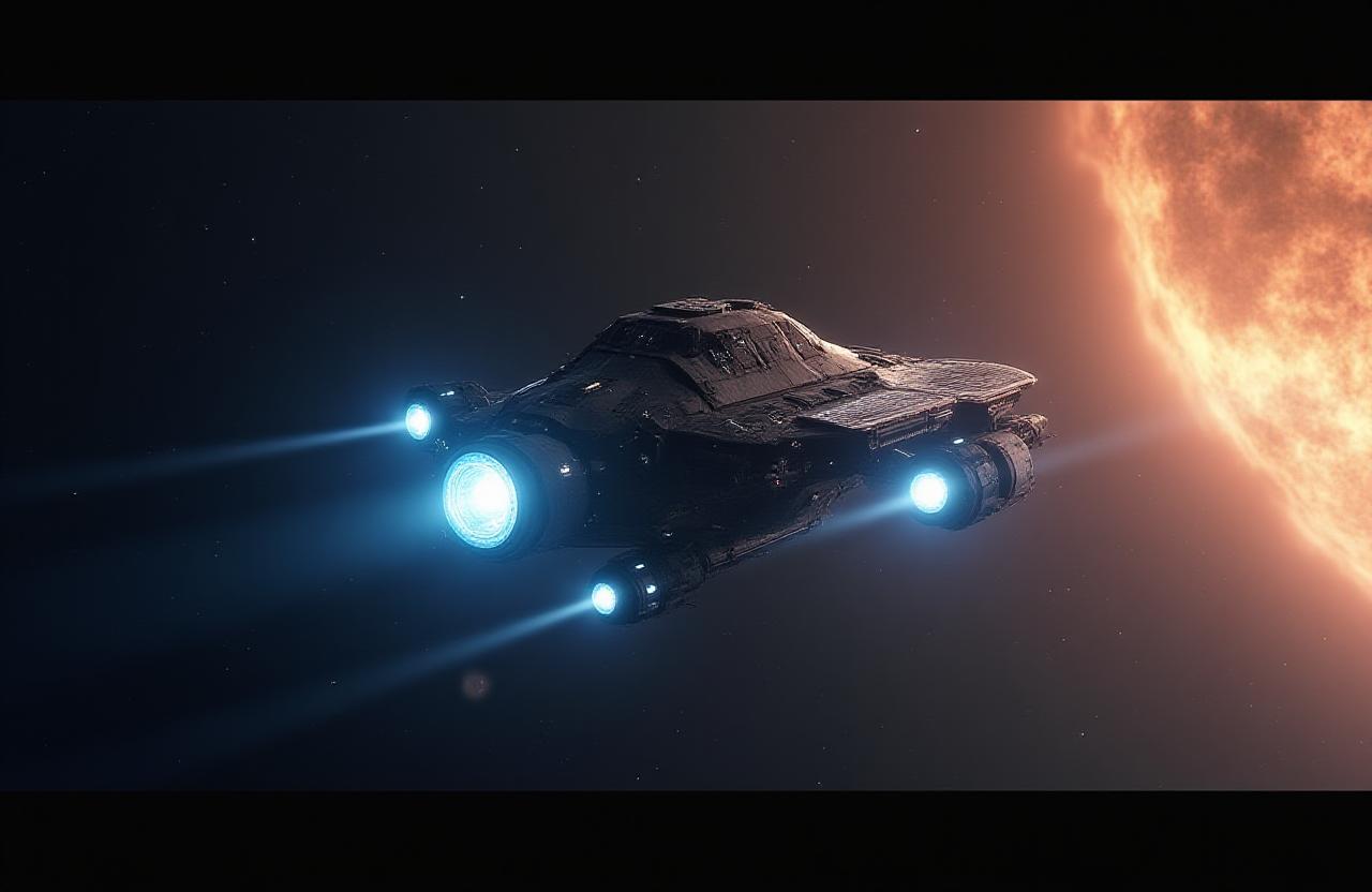 深宇宙探査のコンセプトイメージ